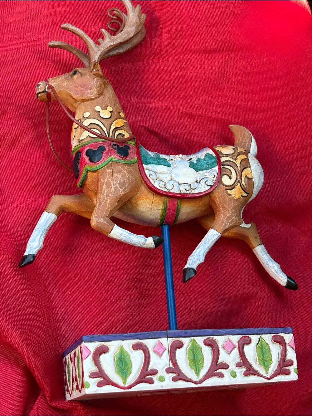 Jim Shore Walt Disney Traditions Dasher Reindeer Figurine